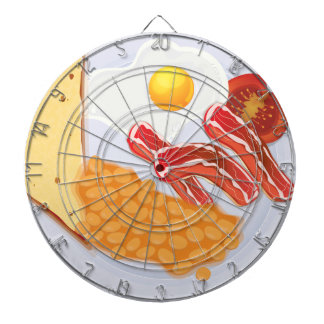 All Day English Breakfast Dartboard