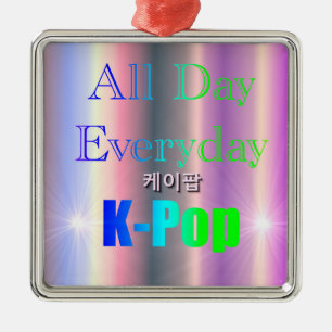 All Day Everyday K-Pop Metal Tree Decoration