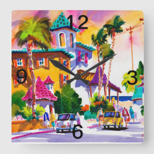 ALL DAY HAPPY HOUR WALL CLOCK