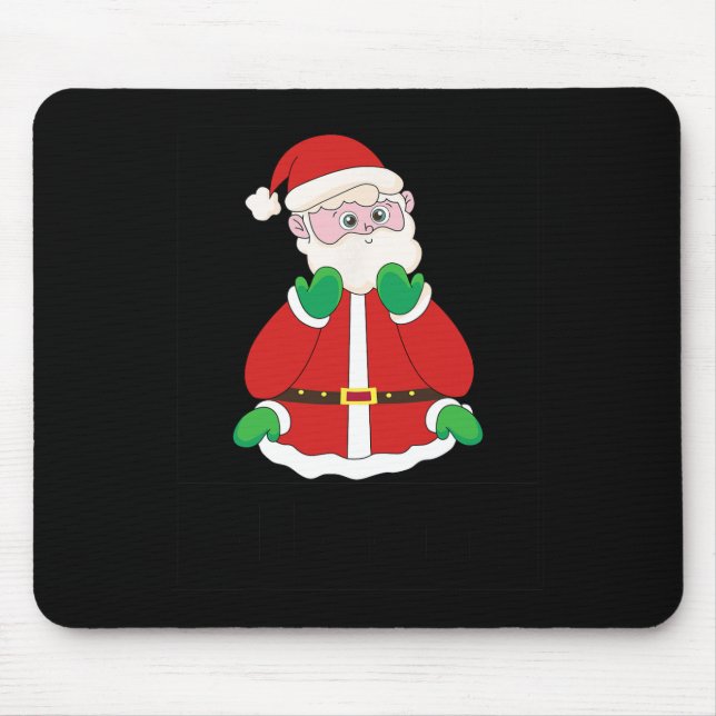 All Done Santa Christmas Sign Language Speech Teac Mouse Mat (Front)
