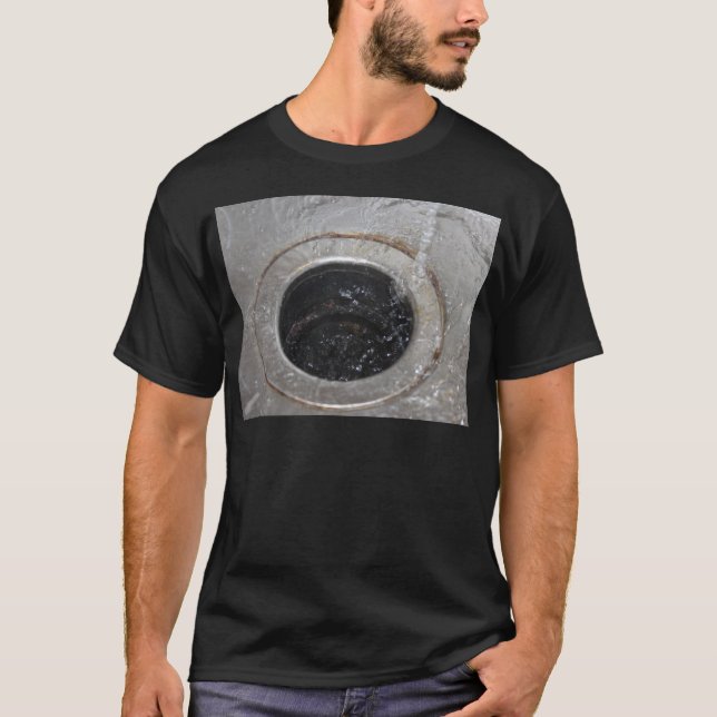 All down the drain T-Shirt (Front)