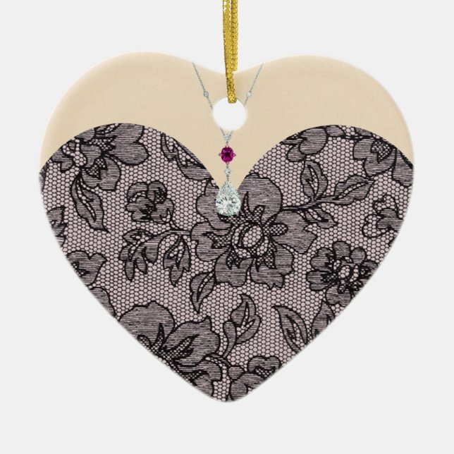 All Dressed Up 1 Ceramic Tree Decoration (Front)