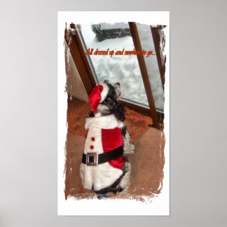 All dressed-up and nowhere to go poster