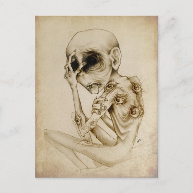 All Eyes on Me Postcard (Front)