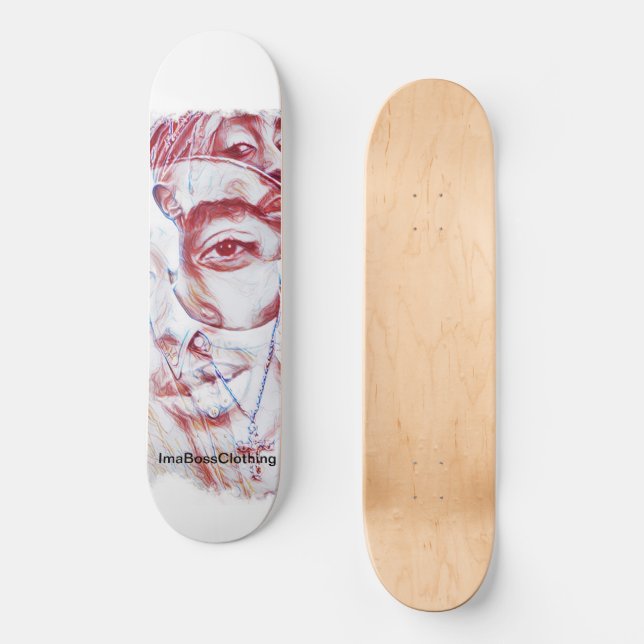 All Eyes On Me Skateboard  (Front)