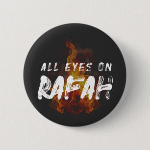 ALL EYES ON RAFAH 6 CM ROUND BADGE