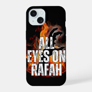 ALL EYES ON RAFAH - Rafah Gaza Palestine massacre iPhone 15 Case
