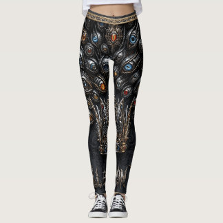 All Eyez On Me Crown Graphic | Urban Streetwear Leggings