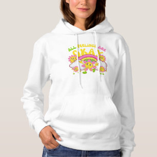 All Feelings Are Okay School Teacher Psychologist Hoodie