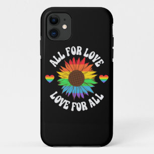 All For Love Love For All   Gay Pride Month iPhone 11 Case
