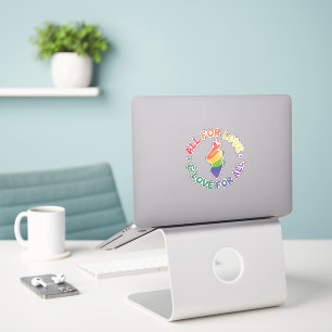 All for Love & Love for All Pride Rainbow