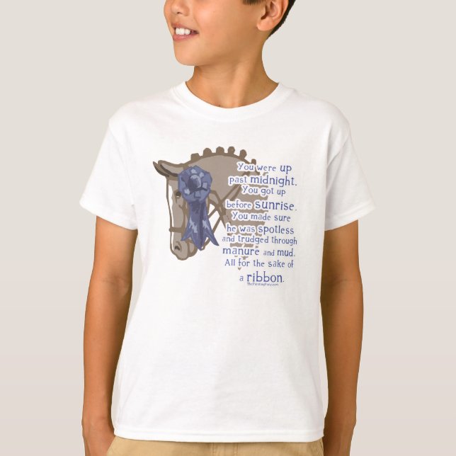 All For The Ribbon T-Shirt (Front)