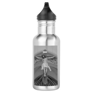 All For You Grayscale Water Bottle