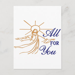 All For You Postcard