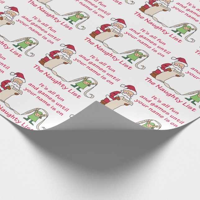 All Fun and Games Wrapping Paper (Corner)