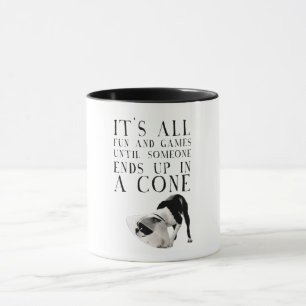 All fun & games until someone ends up in a cone mug