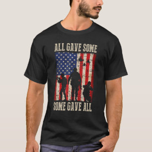 All Gave Some Gave All Thank You Veterans T-Shirt