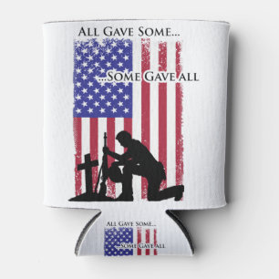 All Gave Some Some Gave All Can Cooler