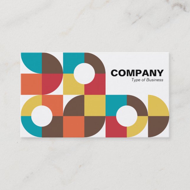 All Geometric v9 Business Card (Front)