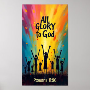 All Glory to God Poster