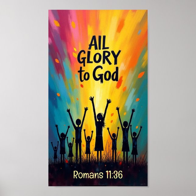 All Glory to God  Poster (Front)