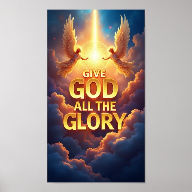 All Glory to God  Poster (Front)