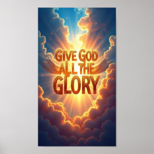 All Glory to God Poster