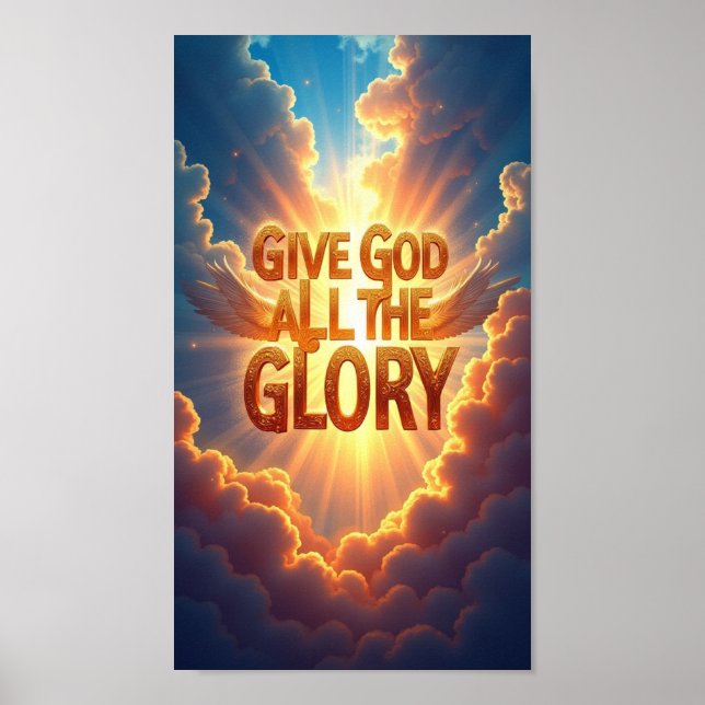 All Glory to God  Poster (Front)