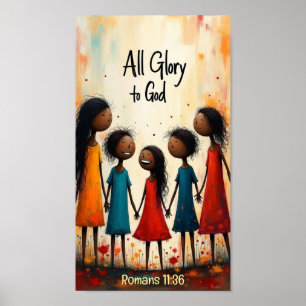 All Glory to God Poster