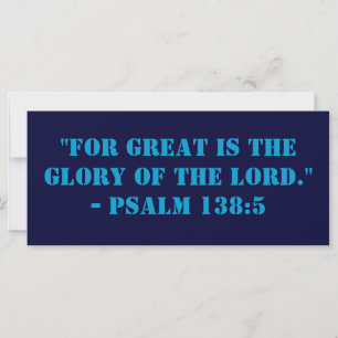 All Glory to Him Above Bookmark