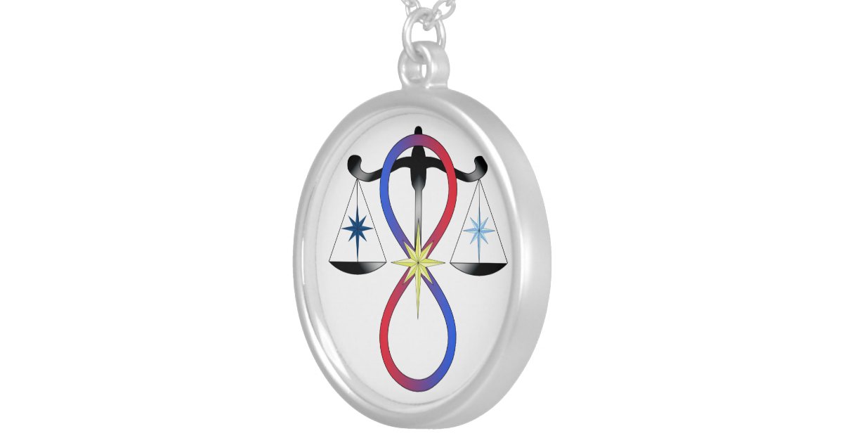 All Gods Universal Power Colour - Religious Symbol Round Pendant ...
