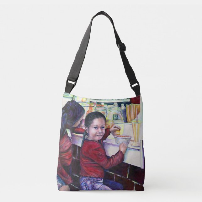 All Good Girls get Ice Cream Crossbody Bag (Front)