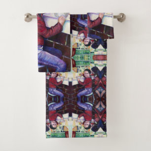 All Good Girls Gets Ice Cream Bath Towel Set