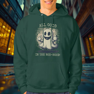 All Good in the Boo-Hood! - Friendly Ghost Hoodie