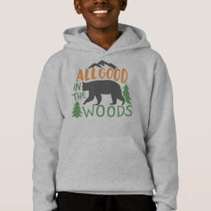 All Good In The Woods Forest Black Bear Nature