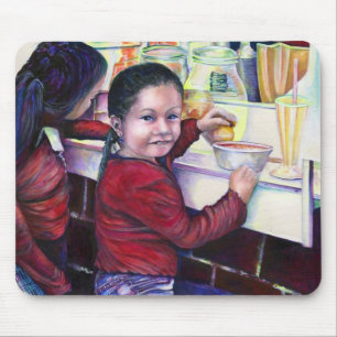 All Good little Girls get Ice Cream, Mexico Mouse Mat