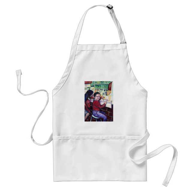 All Good little Girls get Ice Cream, Mexico Standard Apron (Front)