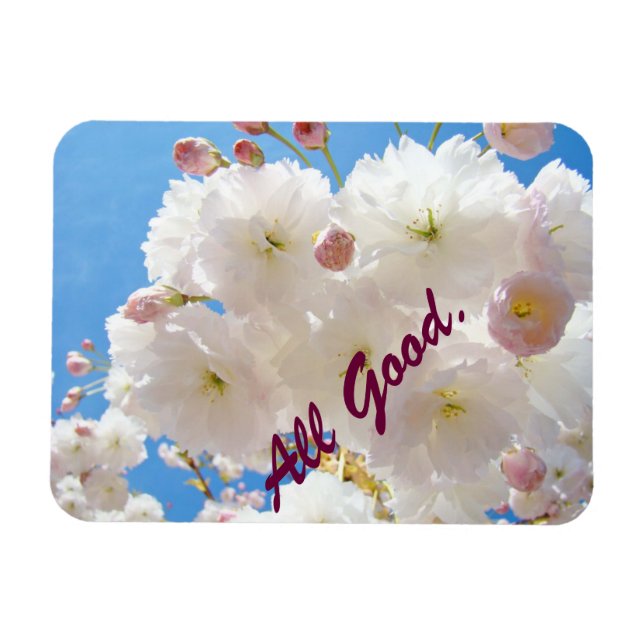 All Good magnets Spring Tree Blossoms (Horizontal)