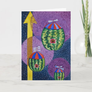 All Good Watermelon Go to Heaven Card