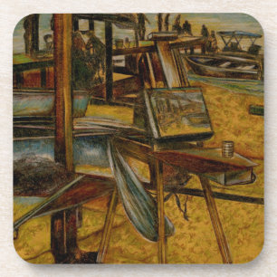 All Great Paintings Starts with One Brush Stoke Coaster