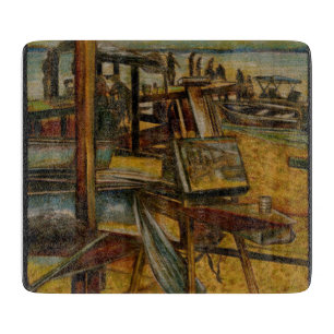 All Great Paintings Starts with One Brush Stoke Cutting Board