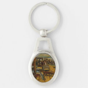 All Great Paintings Starts with One Brush Stoke Key Ring
