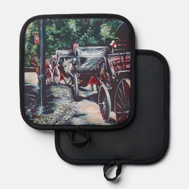 All Great Storms Announce Themselves with a Single Pot Holder (Front/Back)