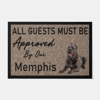 All Guests Must Be Approved By Our Memphis Doormat