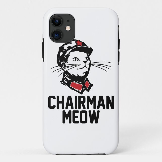 All hail Chairman Meow Case-Mate iPhone Case (Back)