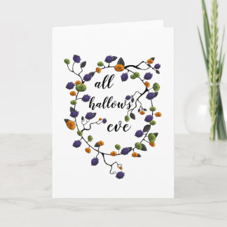 All Hallows Eve Card