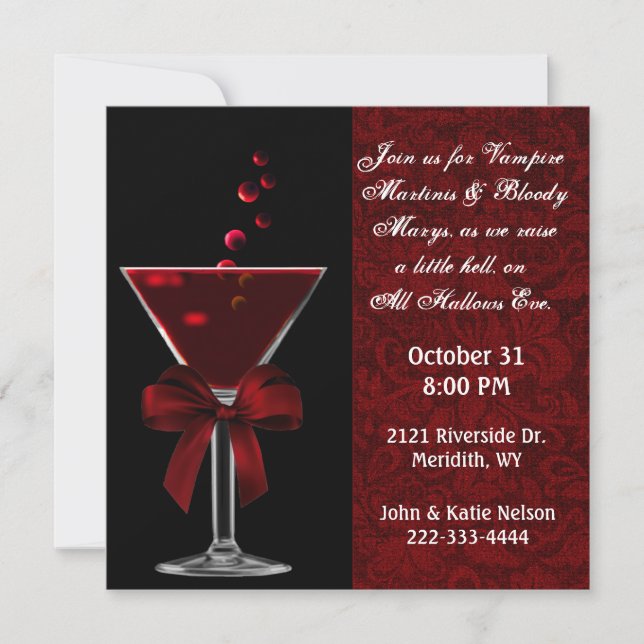 All Hallows Eve Party Invitaton Invitation (Front)