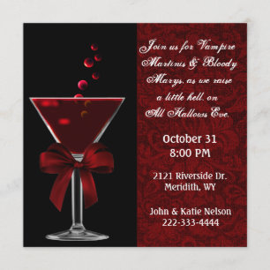 All Hallows Eve Party Invitaton Invitation