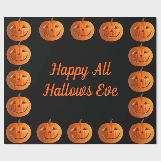 All Hallows Eve Wrapping Paper (Flat)