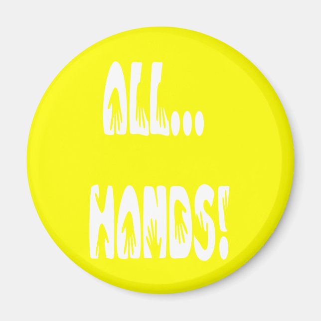 All...Hands Magnet (Front)